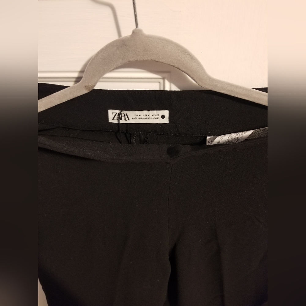 NWT Zara Pants Join Life Color Black  Size M - Picture 8 of 10